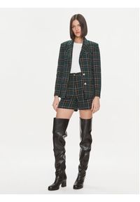 Liu Jo Szorty materiałowe MF3347 T4419 Zielony ciemny Relaxed Fit. Kolor: zielony. Materiał: syntetyk #3