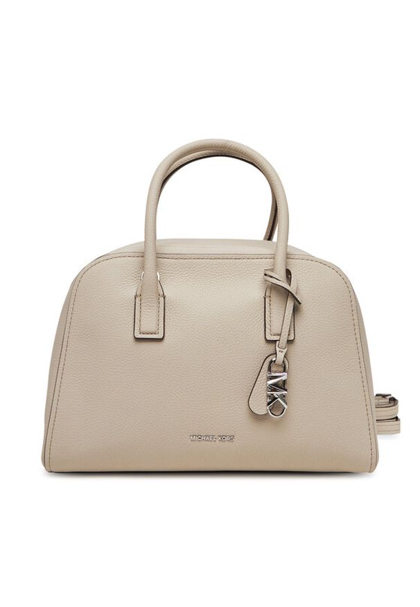 MICHAEL Michael Kors Torebka 30S5S9QS6L Beżowy. Kolor: beżowy. Materiał: skórzane