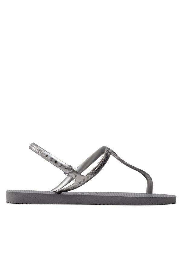 Sandały Havaianas. Kolor: srebrny