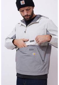 Kurtka turystyczna męska Carhartt Anorak Rain Defender Lightweight. Kolor: biały