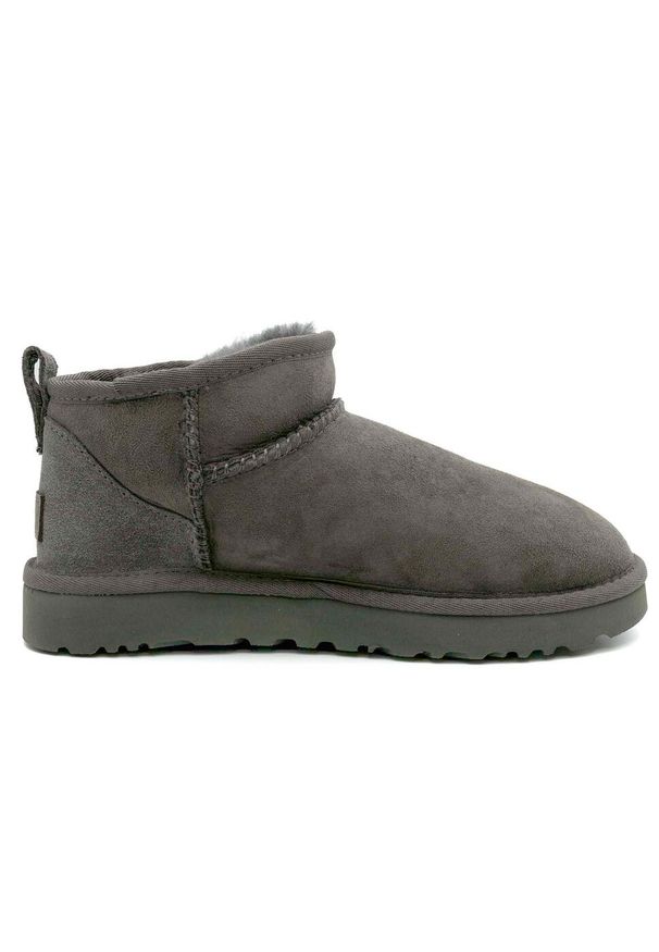 Ugg - Buty do chodzenia dla dorosłych UGG Classic Ultra Mini Boot Grey. Kolor: szary. Sport: turystyka piesza