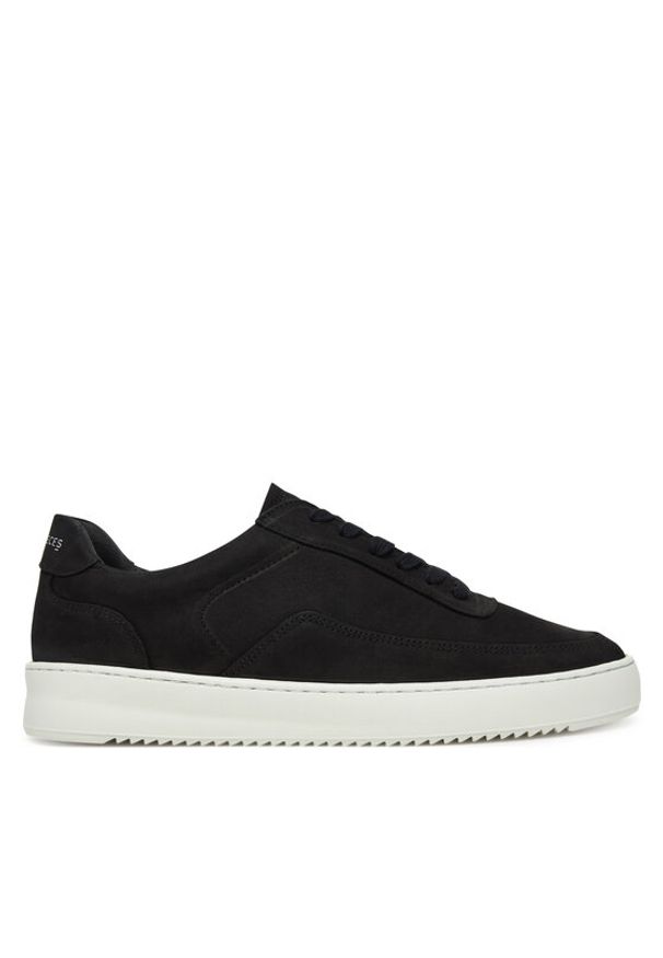Filling Pieces Sneakersy Mondo 2.0 39922841861 Czarny. Kolor: czarny. Materiał: zamsz, skóra