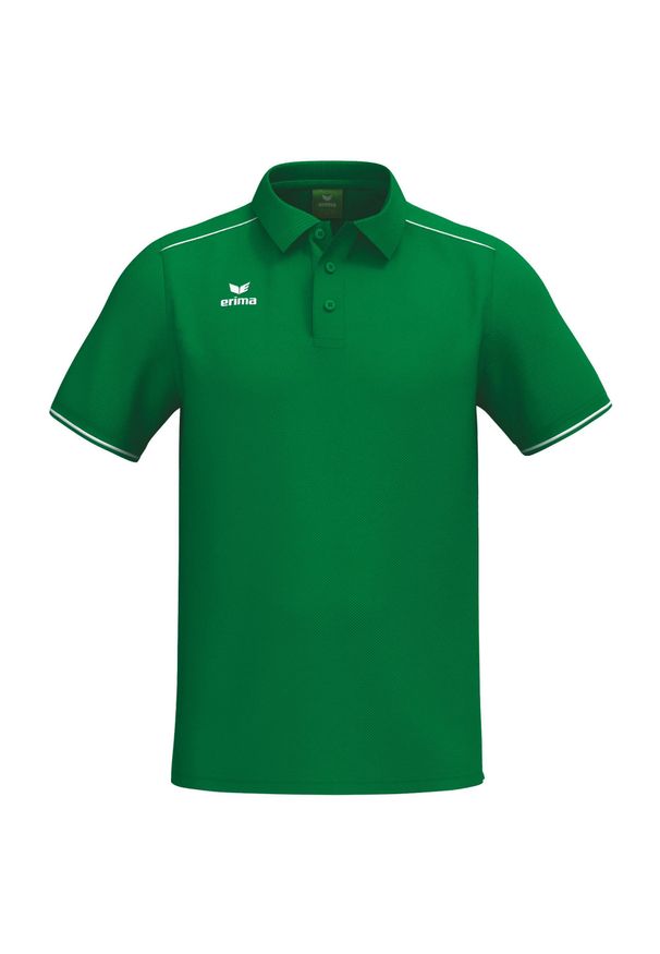 ERIMA - Polo Erima CMPT. Okazja: na co dzień. Typ kołnierza: polo. Kolor: zielony, biały, wielokolorowy. Materiał: tkanina. Styl: casual, sportowy