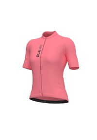 ALÉ CYCLING - Koszulka rowerowa damska Alé Cycling Solid Color Block 2.0. Kolor: czarny, wielokolorowy, różowy