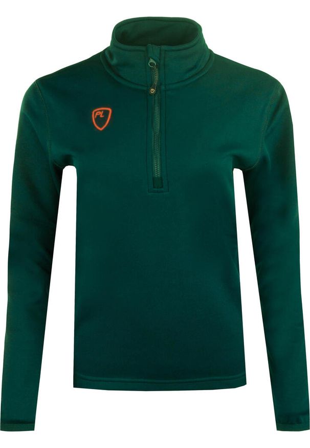 GLENMUIR - Bluza Dziecięca PlayerLayer Zip Groen 152-158 - Wygodna i Trwała. Kolor: zielony. Materiał: poliester