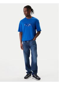 Hugo - HUGO T-Shirt Nierofix 50554369 Niebieski Regular Fit. Kolor: niebieski. Materiał: bawełna #4