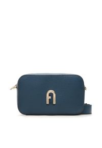 Furla Torebka Primula WB00667-BX0613-1785S-9-035-20-IT-B Granatowy. Kolor: niebieski. Materiał: skórzane