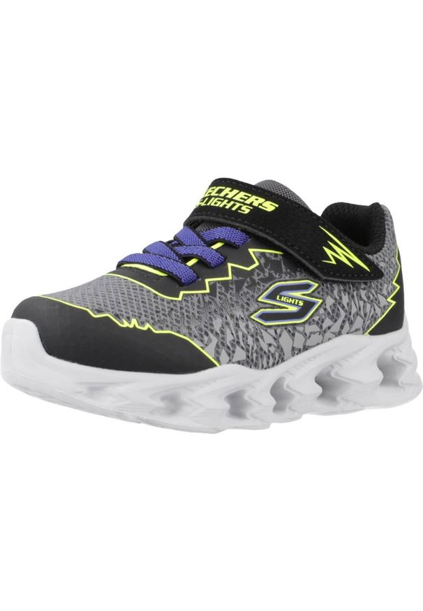 skechers - Tenisówki Skechers Model Vortex 2.0 Kolor Szary. Kolor: szary. Materiał: syntetyk, tkanina. Model: Skechers Sport. Sport: turystyka piesza