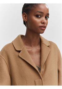 mango - Mango Płaszcz przejściowy Ranch 57006721 Brązowy Regular Fit. Kolor: brązowy. Materiał: syntetyk #3