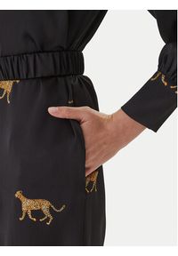 LOLA CASADEMUNT Sukienka koszulowa LS2616091 Czarny Regular Fit. Kolor: czarny. Materiał: syntetyk. Typ sukienki: koszulowe #2