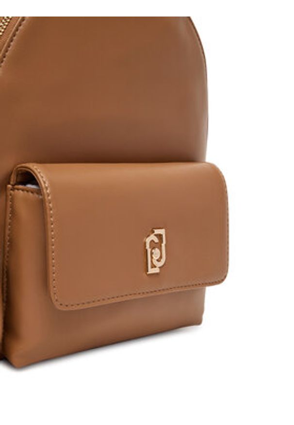 Liu Jo Plecak M Backpack AF5324 E0077 Brązowy. Kolor: brązowy. Materiał: skóra