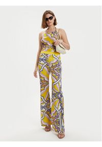 Gaudi Spodnie materiałowe 411FD25023 Kolorowy Regular Fit. Materiał: syntetyk. Wzór: kolorowy