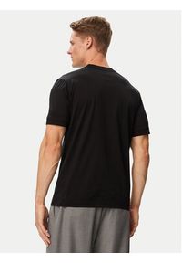 Karl Lagerfeld - KARL LAGERFELD T-Shirt 755001 563200 Czarny Regular Fit. Typ kołnierza: dekolt w karo. Kolor: czarny. Materiał: bawełna #4