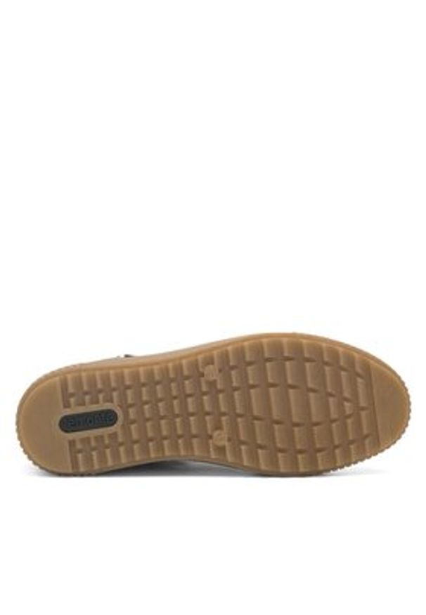Remonte Sneakersy R7997-24 Brązowy. Kolor: brązowy. Materiał: skóra