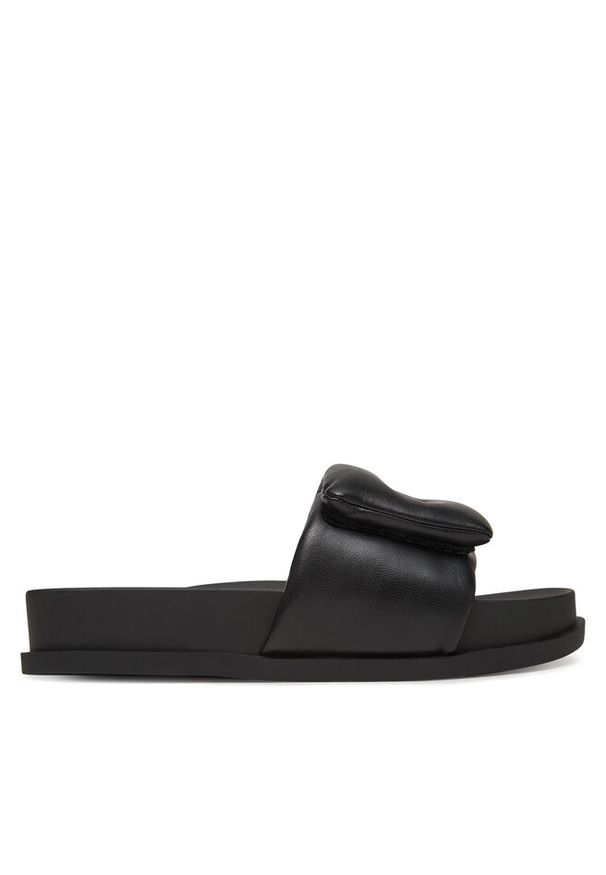 Klapki Armani Exchange. Kolor: czarny