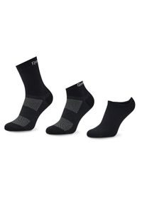 Reebok Skarpety krótkie Active Foundation Ankle Socks 3 Pairs GH0404 Czarny. Kolor: czarny. Materiał: bawełna