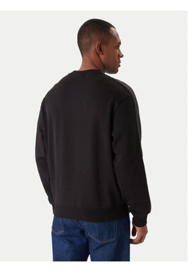 Calvin Klein Jeans Bluza Logo Tape J30J327230 Czarny Regular Fit. Kolor: czarny. Materiał: bawełna