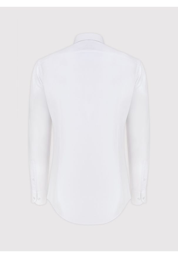 Pako Lorente - PAKO LORENTE – Biała koszula bawełniana. Kolor: biały. Materiał: bawełna. Długość rękawa: długi rękaw. Długość: długie. Sezon: wiosna, lato