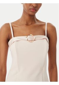 Rinascimento Sukienka koktajlowa CFC0122399003 Różowy Regular Fit. Kolor: różowy. Materiał: syntetyk. Styl: wizytowy #3