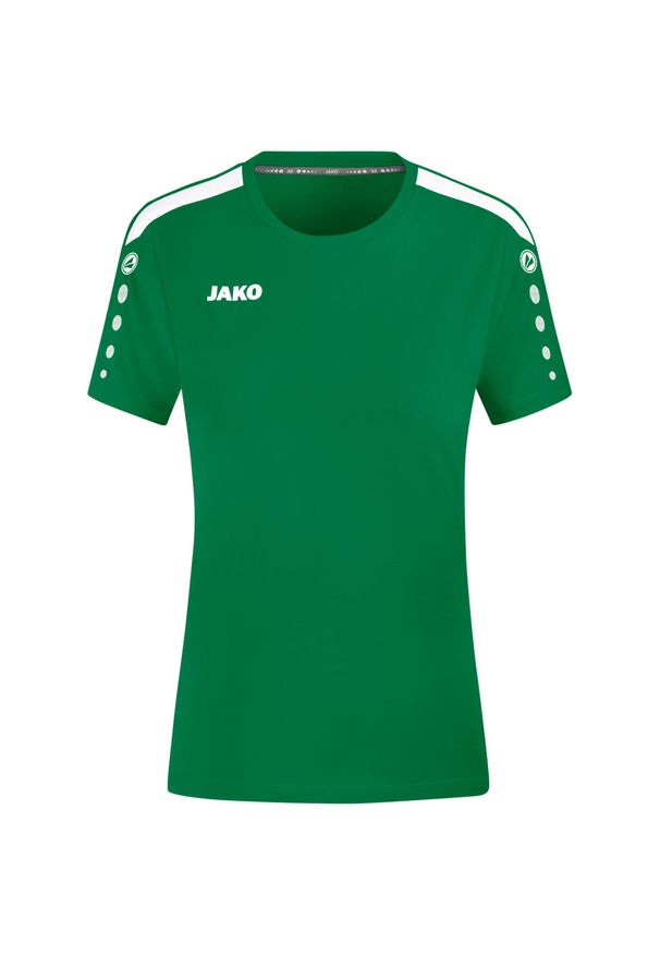 Koszulka dla dzieci Jako Power. Kolor: zielony. Sport: piłka nożna