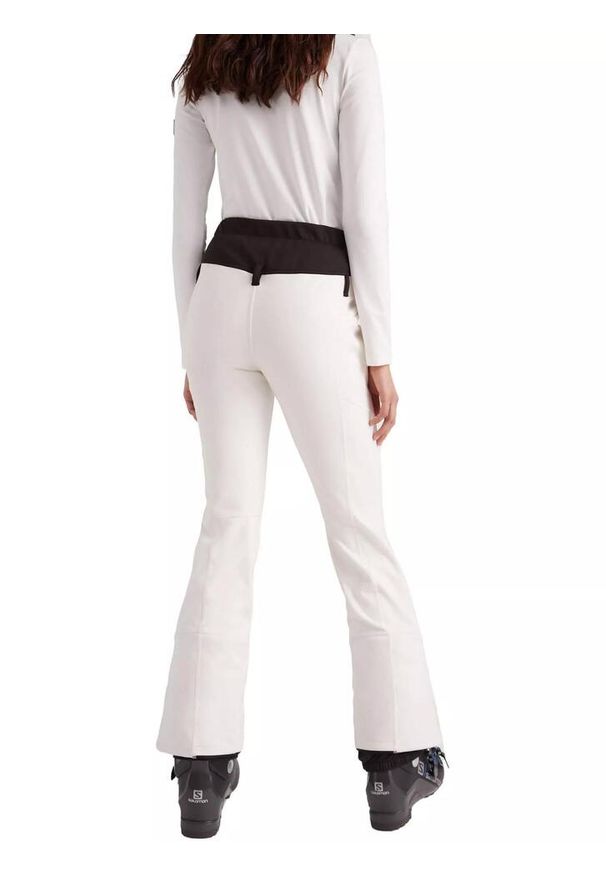 Damskie spodnie narciarskie O'Neill Blessed. Kolor: biały. Materiał: dresówka. Sezon: zima. Sport: narciarstwo