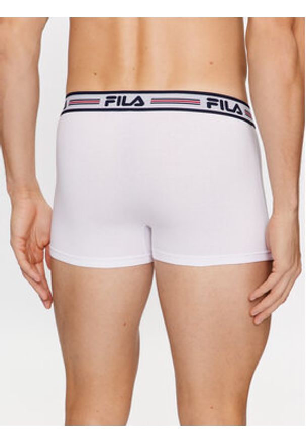 Fila Bokserki FU5218 Biały. Kolor: biały. Materiał: bawełna