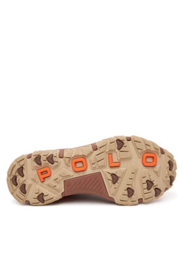 Polo Ralph Lauren Sneakersy Advntr 300lt Sk Ltl 804972897003 Brązowy. Kolor: brązowy. Materiał: materiał