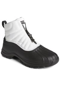 Sperry - SPERRY SeaCycled™ Duck Float Zip – damskie wodoodporne botki. Zapięcie: zamek. Kolor: wielokolorowy, biały #1