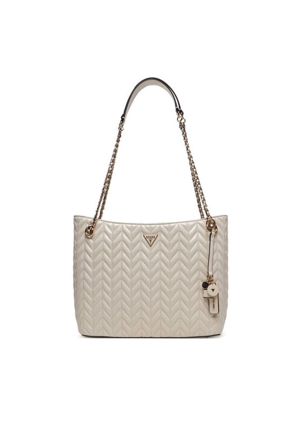 Guess Torebka Cheryl HWTQ97 20220 Écru. Materiał: skórzane