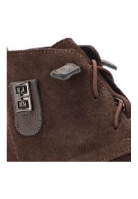 Brązowe Botki Armodo Wygodne Skórzane Buty Damskie. Okazja: na co dzień. Kolor: brązowy. Materiał: skóra. Sezon: zima, jesień. Styl: casual #6