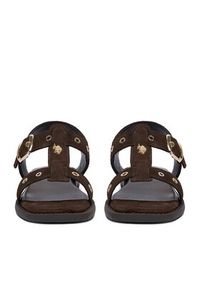 U.S. Polo Assn. Sandały EO-ALYS001W/6S1 Brązowy ciemny. Kolor: brązowy. Materiał: skóra, zamsz #2