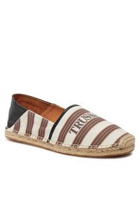 Trussardi Jeans - Trussardi Espadryle 77A00445 Beżowy. Kolor: beżowy. Materiał: materiał #5