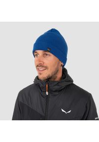 Czapka Zimowa Unisex Salewa Puez Am. Kolor: niebieski. Sezon: zima