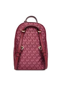 MICHAEL Michael Kors Plecak 30T5G3XB1U Bordowy. Kolor: czerwony. Materiał: skóra #3