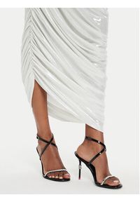 NORMA KAMALI Sukienka koktajlowa ST2243LMD07967 Écru Slim Fit. Materiał: syntetyk. Styl: wizytowy #4