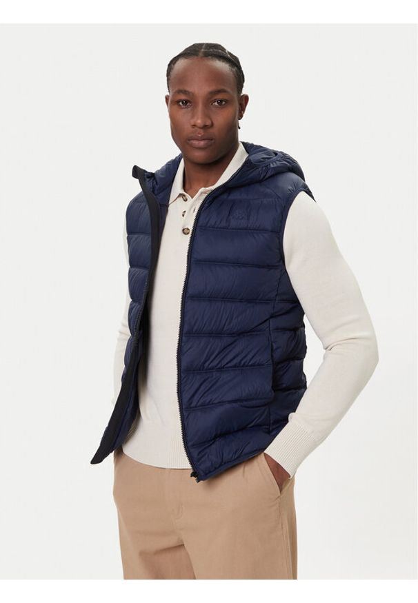 Robe di Kappa Kamizelka Jobert 67128GW 194 Granatowy Regular Fit. Kolor: niebieski. Materiał: syntetyk