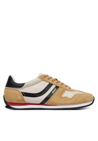 BOSS Sneakersy Levon 50562619 Beżowy. Kolor: beżowy. Materiał: skóra #1