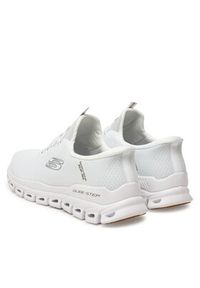 skechers - Skechers Sneakersy Glide-Step-Noxus 233010/WHT Biały. Kolor: biały. Materiał: materiał #3