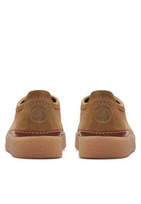 Clarks Mokasyny Clarkwood Moc 26176870 Brązowy. Kolor: brązowy. Materiał: nubuk, skóra