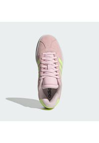 Adidas - Buty VL Court Bold Lifestyle Kids. Kolor: wielokolorowy, żółty, różowy, biały, zielony