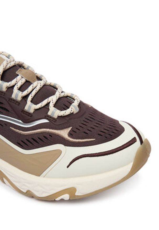 Karl Lagerfeld - KARL LAGERFELD Sneakersy Blaze KL52428 Brązowy. Kolor: brązowy. Materiał: materiał