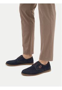 Lasocki Półbuty REN-02 MI08 Granatowy. Kolor: niebieski. Materiał: skóra, zamsz #7