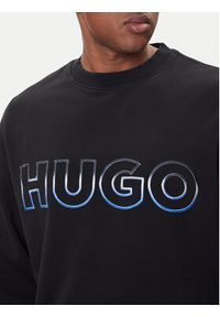 Hugo - HUGO Bluza Nogocrew 50549148 Czarny Regular Fit. Kolor: czarny. Materiał: bawełna #2