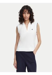 Beverly Hills Polo Club Polo P-SS26W-P0022 Biały Regular Fit. Typ kołnierza: polo. Kolor: biały. Materiał: bawełna #1