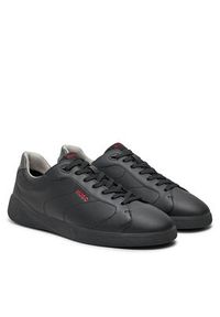Hugo Sneakersy Riven Tenn punyl 50523439 Czarny. Kolor: czarny. Materiał: skóra #6