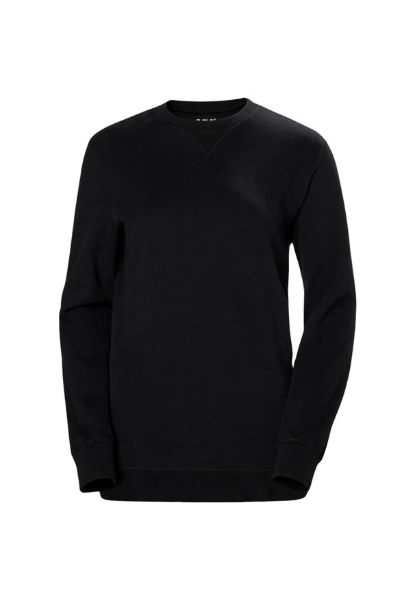 Bluza damska Helly Hansen Ps Crew. Kolor: czarny. Materiał: materiał