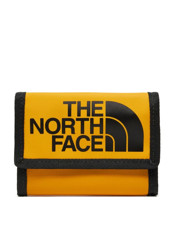 The North Face Duży Portfel Męski Base Camp Wallet R NF0A52TH4WP1 Żółty. Kolor: żółty. Materiał: materiał