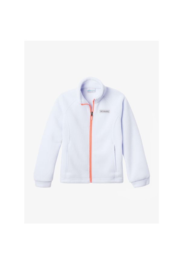 columbia - Bluza polarowa dziewczęca Columbia Benton Springs Fleece. Kolor: niebieski. Materiał: polar. Sport: turystyka piesza