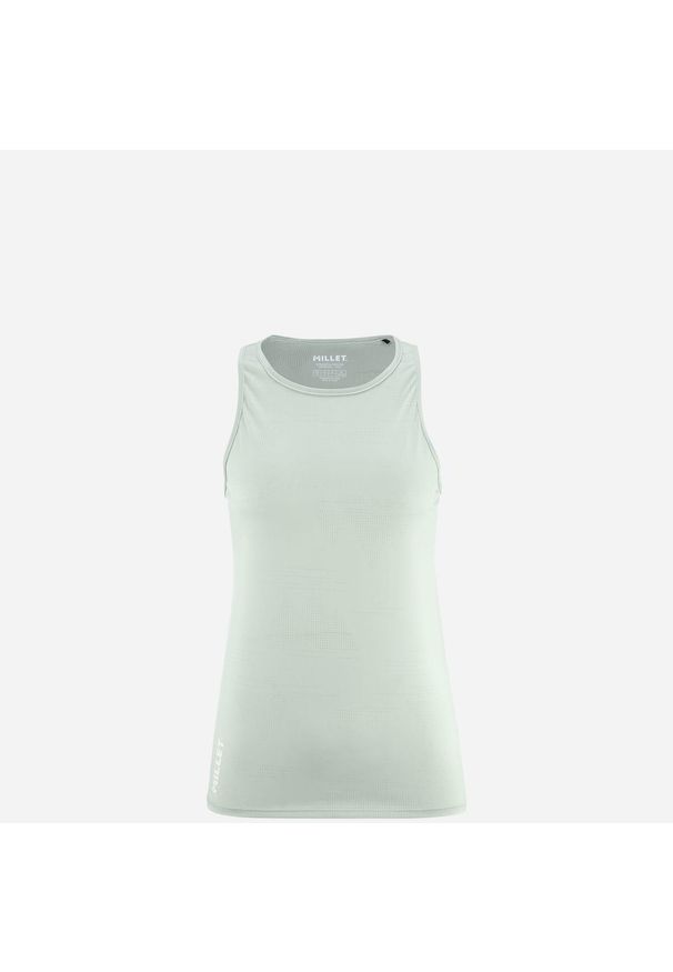 Koszulka damska tank top Millet Wanaka Light Tank W ahletic fit. Kolor: zielony. Materiał: tkanina