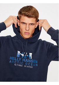 Helly Hansen Bluza Ocean 30361 Granatowy Regular Fit. Kolor: niebieski. Materiał: bawełna